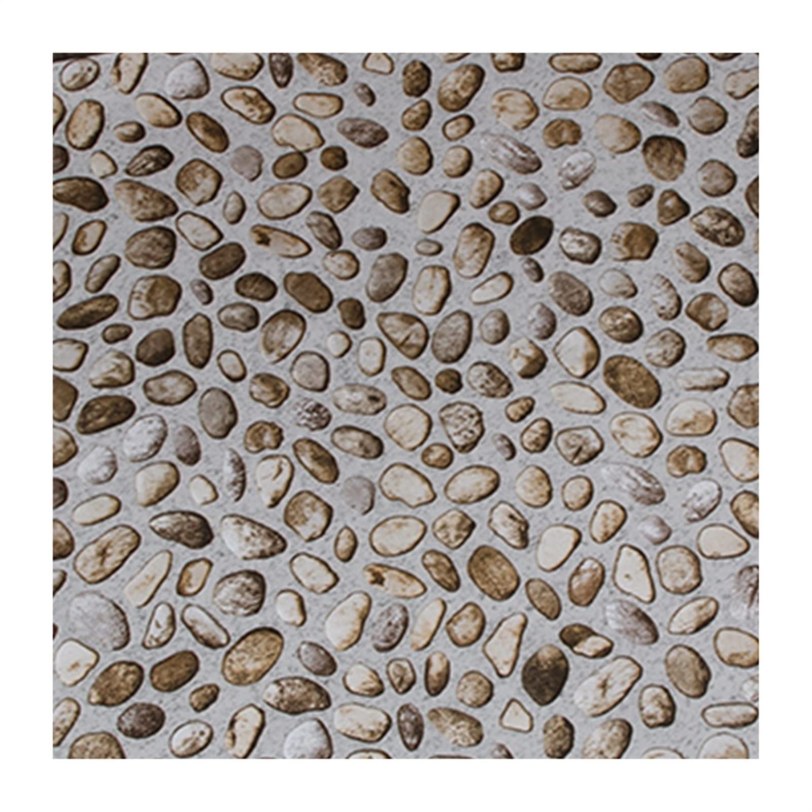 Cazoy N Wallpaper Peel And Stick, Self Adhesive Waterproof Smooth Wall Panels, Faux Stone/Brick Grai Diy Home Decoratio 10M(393.7In) (Color : )