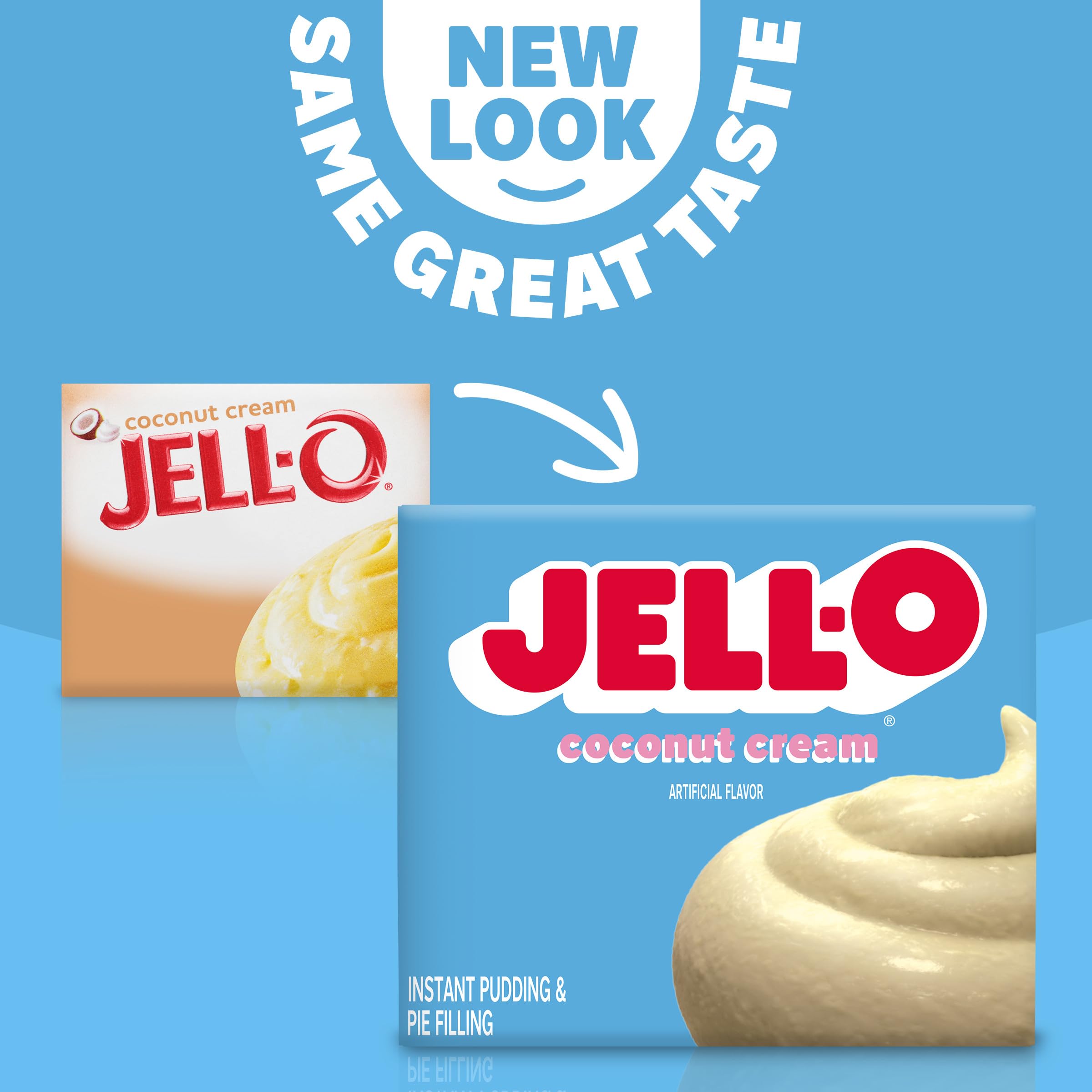 Amazon.com : Jell-O Instant Coconut Cream Pudding, 3.4 oz Box