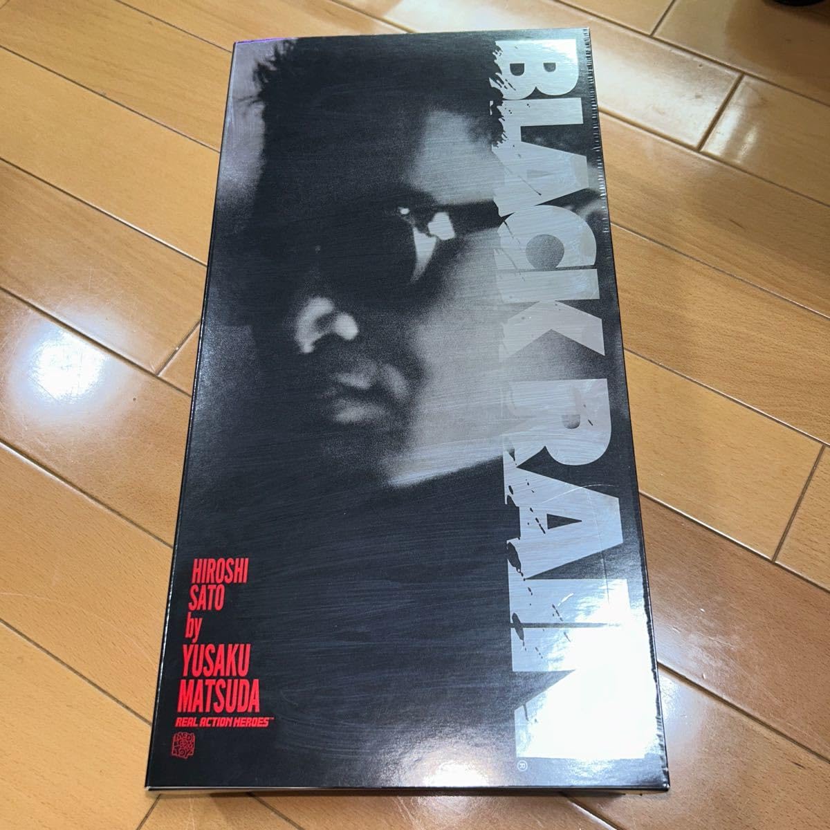リアルアクションヒーローズ-460 ブラック・レイン 佐藤浩史 by 松田優作 FIG]RAH 佐藤浩史(松田優作) 「BLACK RAIN」 リアルアクション