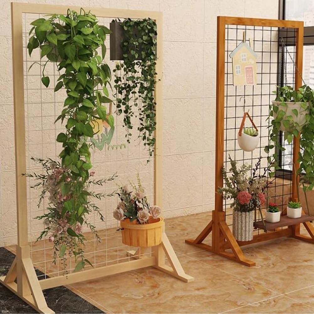 実木花棚置物棚室内居間床式天井ベランダ壁掛け式植木棚5622 【公式通販】