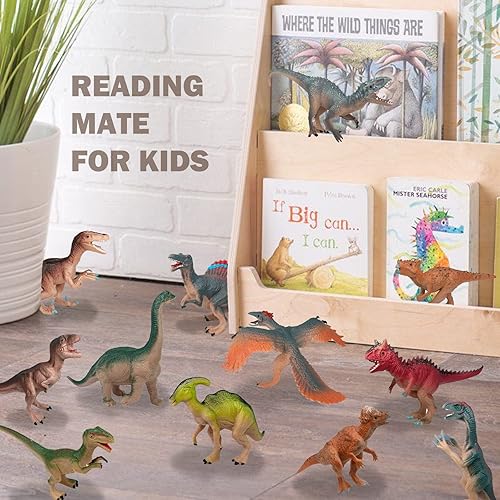 Miniatura 5 de Juguetes de dinosaurios, 16 figuras de dinosaurios, suministros de recuerdos de fiesta de dinosaurios, taza de cumpleaños a granel, bolsa de