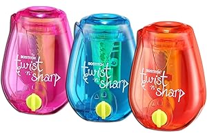 Bostitch Office Twist-n-Sharp Pencil Sharpener: The Ultimate Sharpener and Eraser Combo