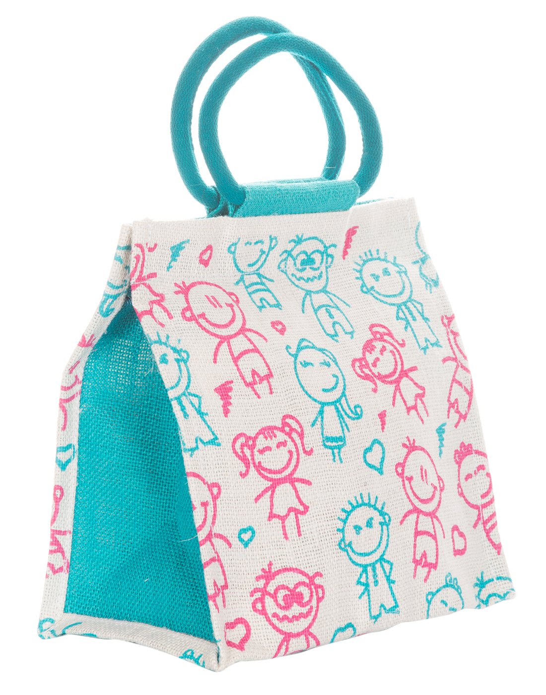 jute cottage Eco-Friendly Women's Shoulder Bag (Blue) (B-045-Peacock Blue)-picture-11