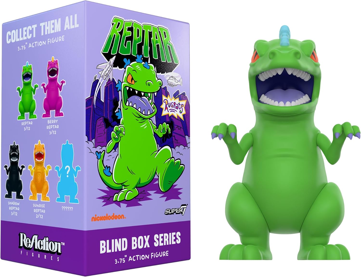 Super7 Rugrats Reptar Blind Box Wave 01 - Set of 12 Action Figures - Blind Box Flat - Image 3
