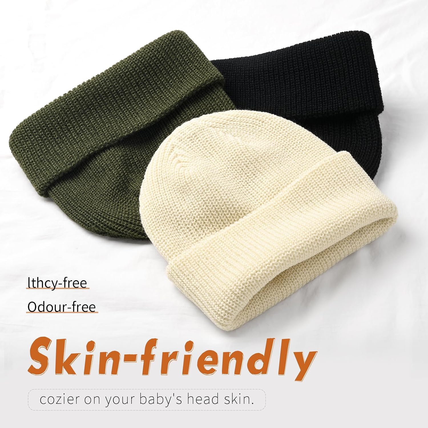 Baby Winter Beanie Hat,Toddler Kids Soft Knit Warm Beanie for Infant Boys Girl Winter Hat Caps