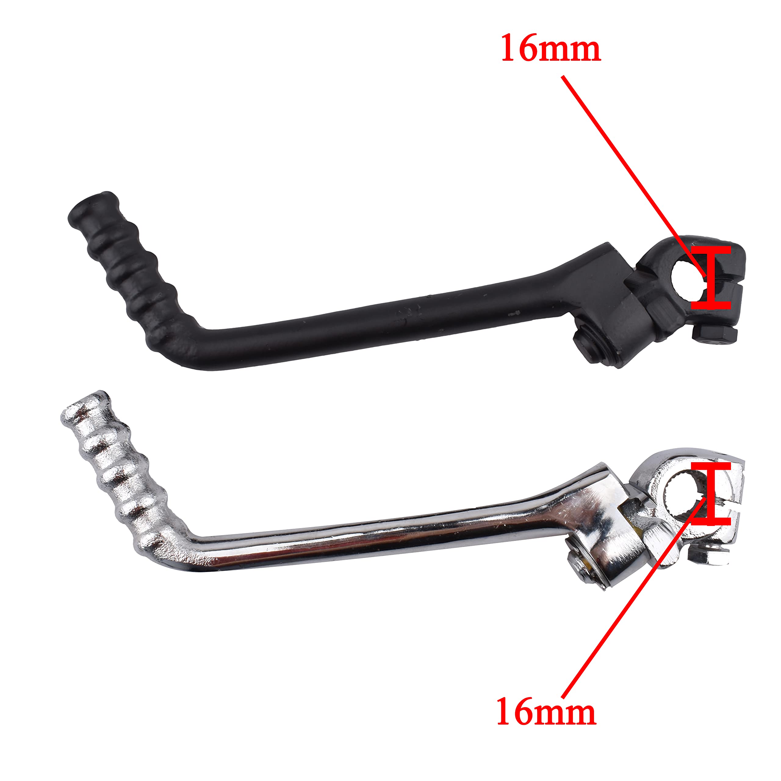 Pédale Kickstarter Dirt Bike Levier De Démarrage Moto 16mm - Pour PIT PRO Trail Dirt Bike 150-250cc - Longueur 280mm Accessoire Moto Cross