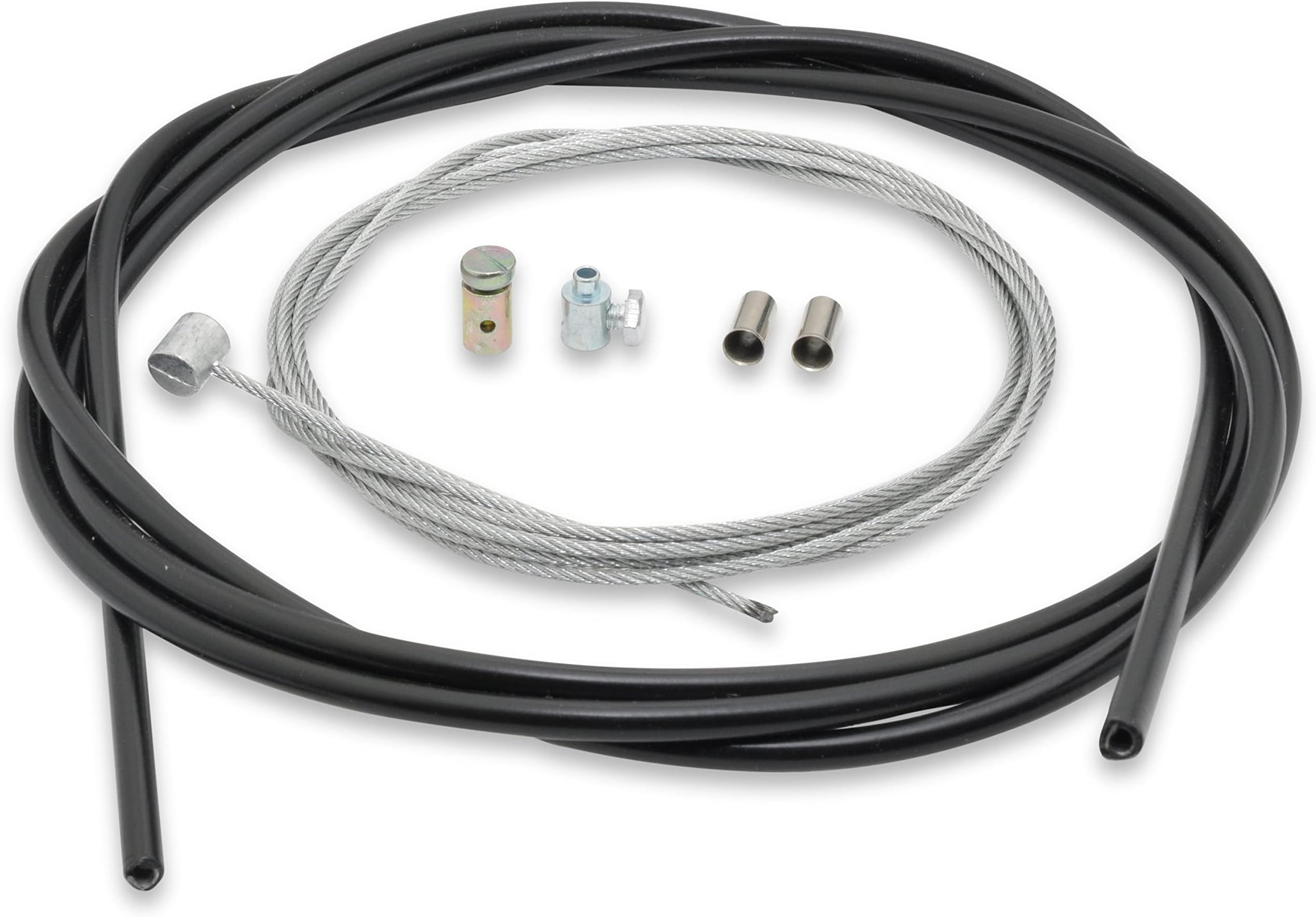 Easyboost Universal Clutch Cable Ø2mm 2 metres with Sheath and Cable Clamp for Motorcycles and Motocross