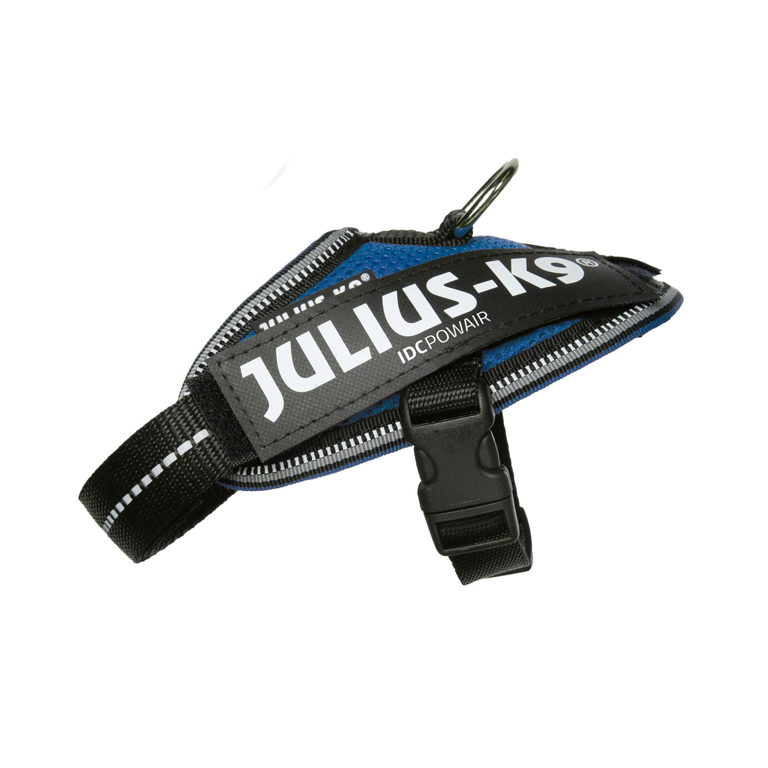 IDC Powair Bundle - IDC Powair Harness, Size: 3XS/Baby 1, Blue + IDC Powair Leash, Size: 1,2 m with Handle and Small Carabiner, Blue - Image 3