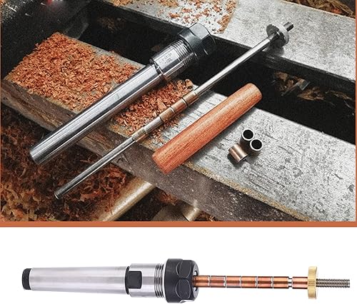 Miniatura 2 de Herramienta de torno de mandril ajustable para carpintería, perfecta para giradores (mango cónico)