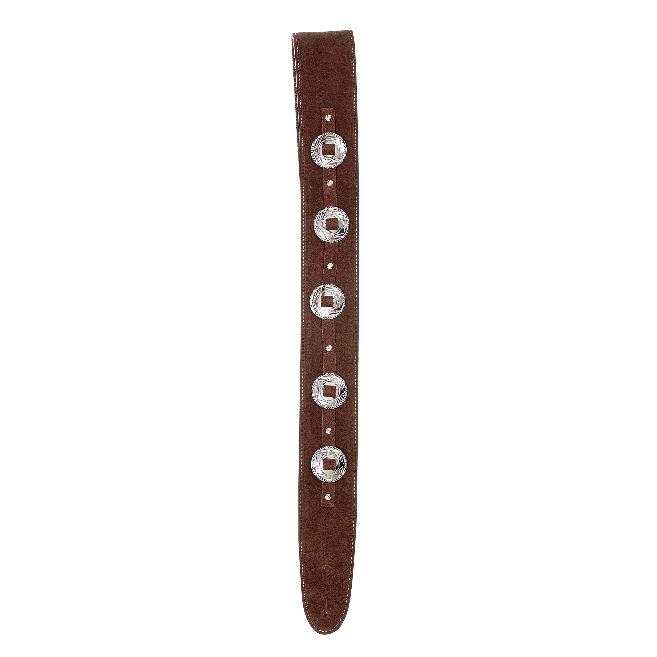 D'Addario Pasek do gitary - Conchos - Brązowy