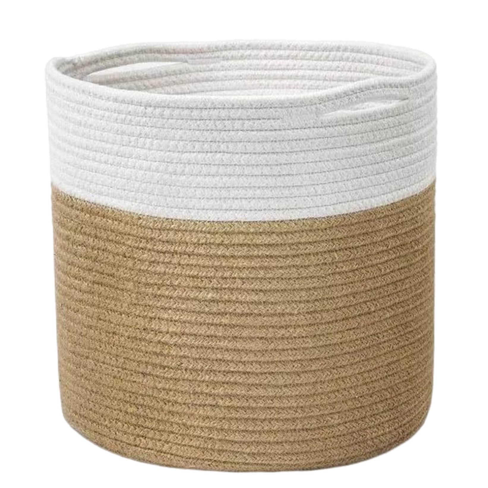 Panier à plantes tissé en corde de coton de qualité supérieure pour décoration