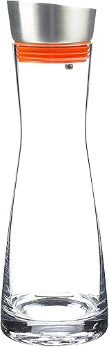 Miniatura 7 de Grosche Rio - Jarra de vidrio con tapa, jarra de jugo de vidrio, jarra de bebidas de vidrio transparente, jarra de agua de vidrio infundido e