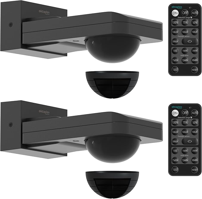 Stopcontact met afstandsbediening (3 stuks!) - Bewegingsmelders Stopcontact met afstandsbediening (3 stuks!) - Bewegingsmelders