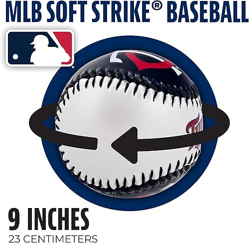 Vista 60 de Franklin Sports MLB Team Soft Baseballs - Team Logo - Fan Shop Toy Baseball for Kids - Decoration for Desks and Office