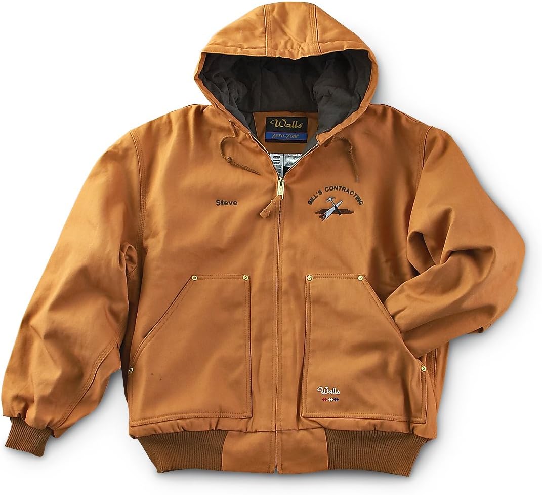 Walls Zero-Zone Hooded Duck Jacket Moss, BLACK, M