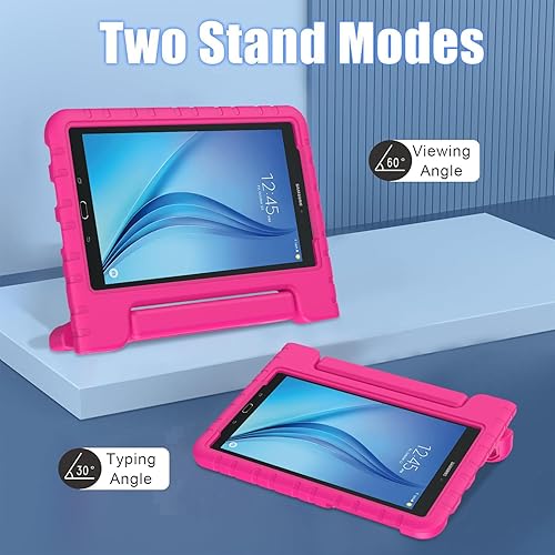 Miniatura 6 de BMOUO Funda para niños Samsung Galaxy Tab E de 80 pulgadas funda de EVA a prueba de golpes funda ligera para niños funda de superprotección funda