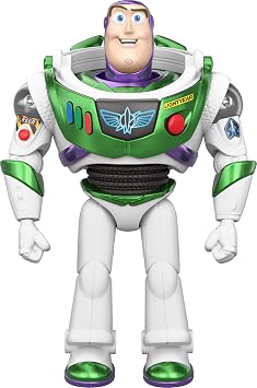 Mattel Disney and Pixar Toy Story 5 Hi-Tech Edition Buzz Lightyear | 7-inch Playscale Interactables Talking Figure, Movie Phrases, Converses with Other Characters in the Line