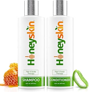 Hair Growth Shampoo And Conditioner with Manuka - Best Shampoo and Conditioner for Thinning Hair and Hair Loss - Hydrating, Sulfate-Free Shampoo and Conditioner for Color-Treated Hair and Dry Scalp