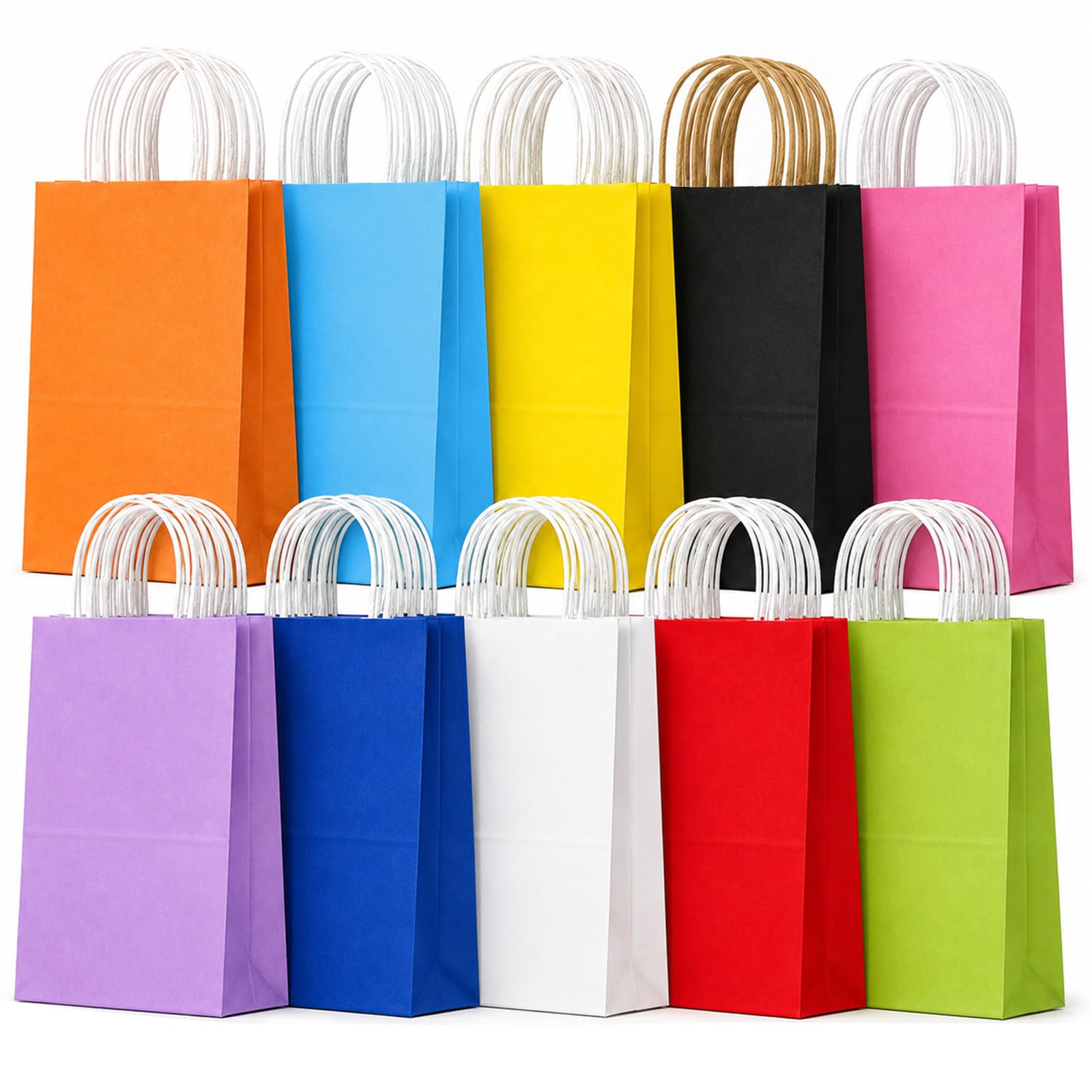 30 Pcs Party Paper Bags for Kids Party, Small Gift Bags for Presents — image 1