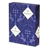 Strathmore Writing 25% Cotton Stationery Paper Wove Finish Natural White Shade Watermarked, 24 lb 8.5x11 Inch 500 Sheets/Ream - Sold as 1 Ream (300033)
