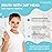 V-WHITE Electric Toothbrush Kids- Ultrasonic U-Shaped Toothbrushes for Teeth Whitening - 360 Mouth Cleansing, Hands Free Gums Protection - Wireless Charging & LED Light - Waterproof IPX7 Certified