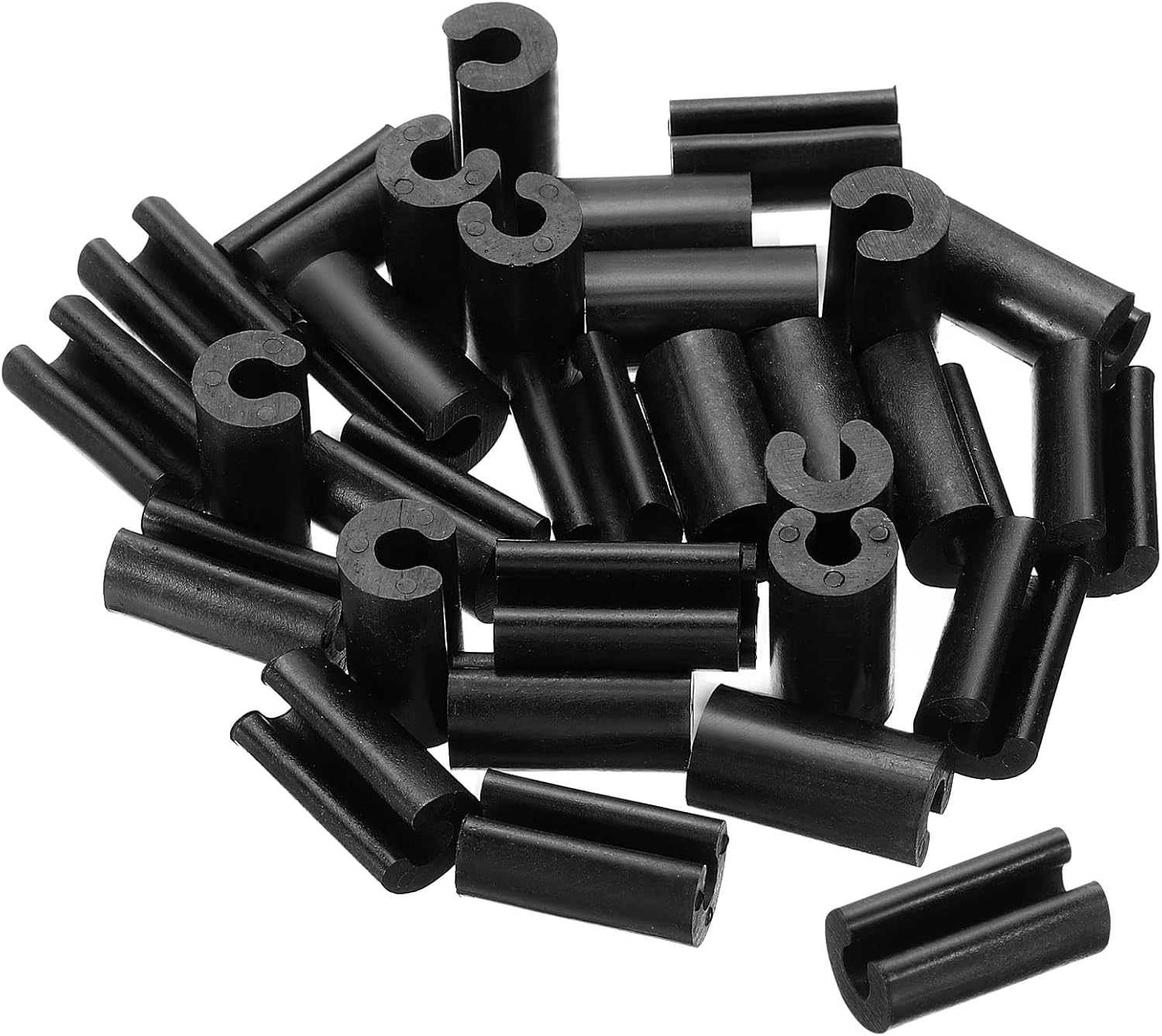 PATIKIL Kitchen Sink Rack Feet, 30 Pack 4.8mm ID x 9.5mm OD