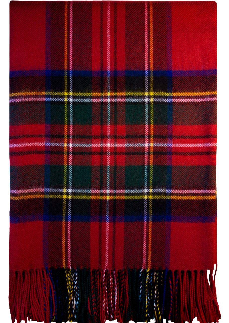 Couverture en laine d'agneau I LUV LTD fini le froid avec le Tartan