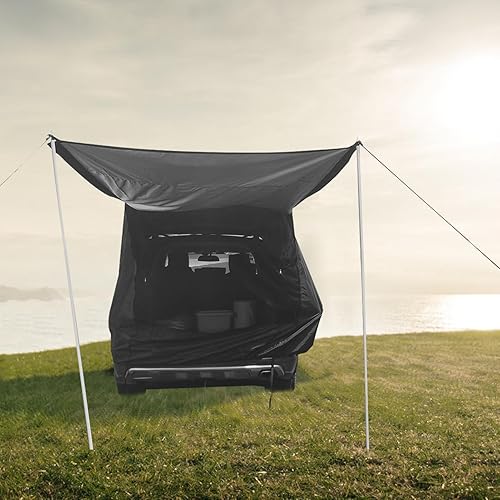 Miniatura 7 de Sibosen Tienda de campaña para puerta trasera para automóvil, tienda de campaña, refugio de privacidad, tiendas de campaña impermeables en la