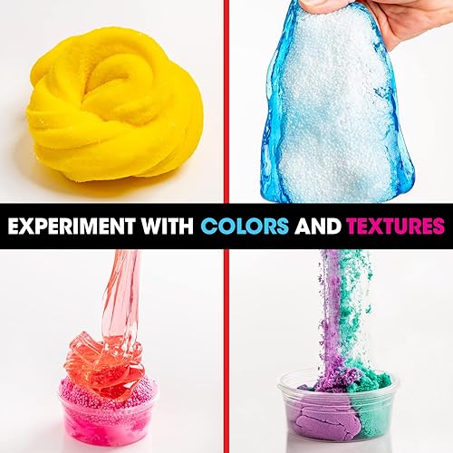 Miniatura 3 de Original Stationery Paquete variado de masilla, colores surtidos, 6 estilos de masilla prefabricada y 8 compuestos divertidos, kit de slime de