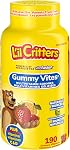 Je vous en prie Critters Gummy Vites Gummies multivitamines pour enfants - 11 nutriments essentiels, Couleurs naturelles & 5 Délicieux saveurs, 3 Mois d'approvisionnement - 190 Nombre