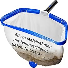 Épuisette de piscine en maille ultra fine de 50,8 cm
