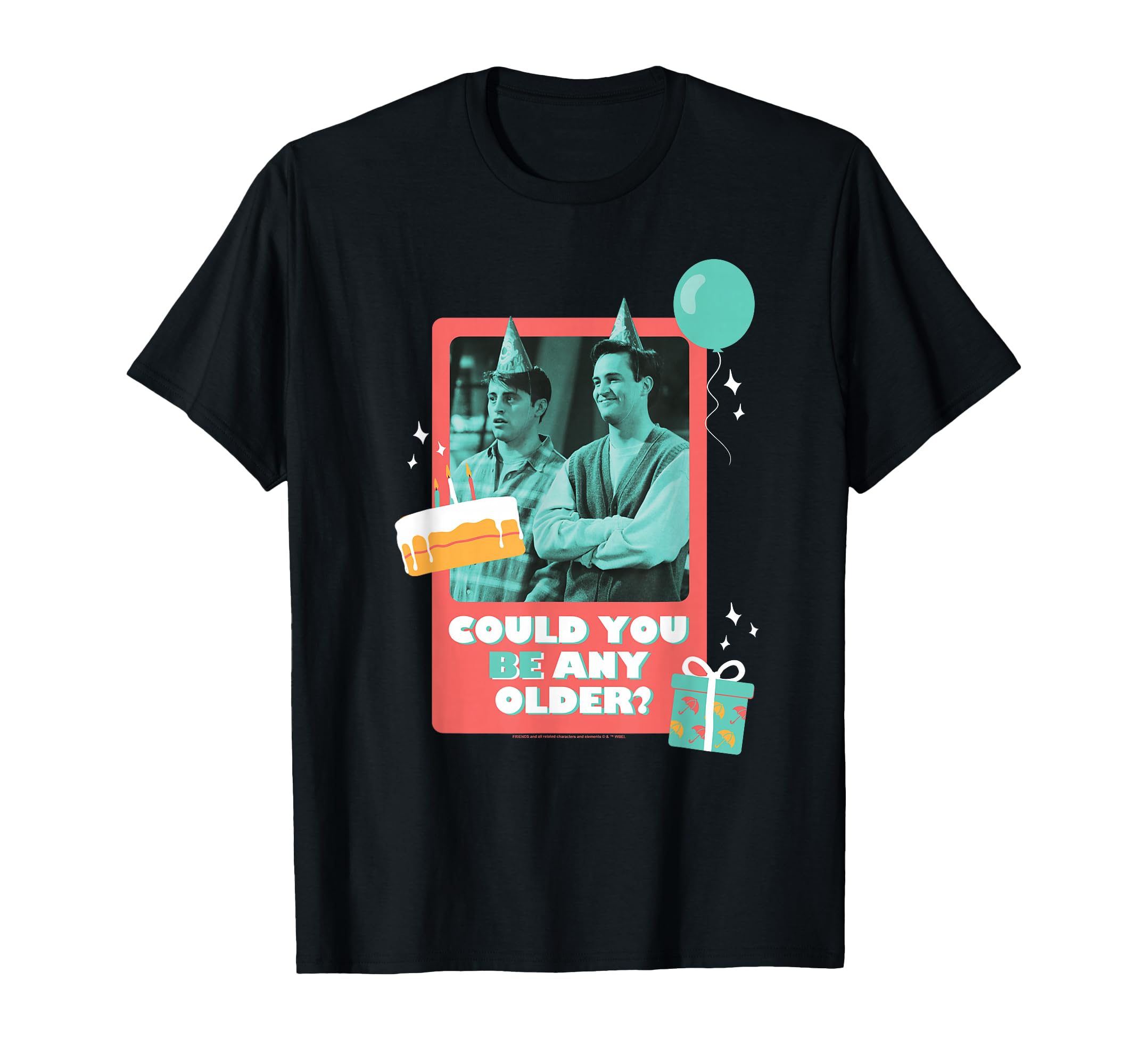 Birthday Could You Be Any Older with Joey, Chandler T-Shirt