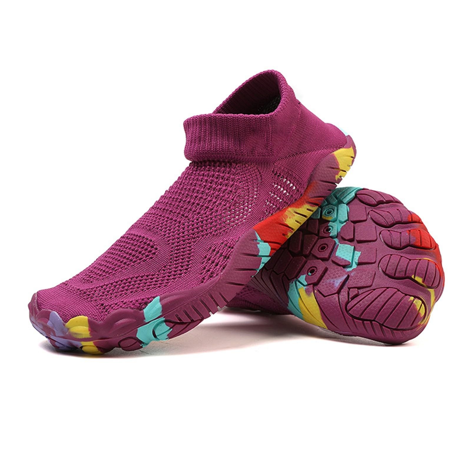Scarpe Da Scoglio Donna Mare Vela Per Sassi Acqua Scarpette Bambina Ciabatte Scogli Spiaggia Scarpine Uomo Sandali Gomma Roccia Ciabatta Con Plastica Neoprene Tg Ginnastica