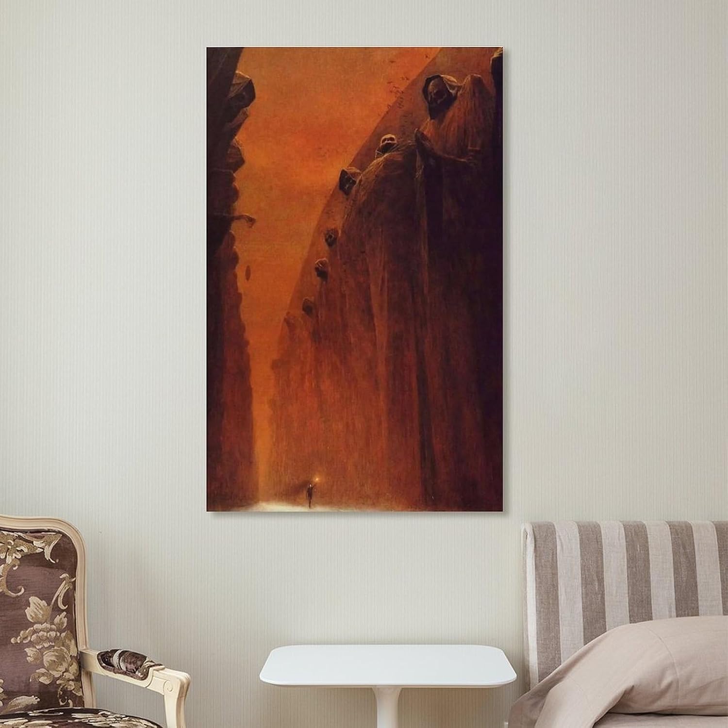 Zdzislaw Beksinski Aesthetic Wall Art Poster (35) Art Poster Canvas Painting Decor Wall Print Photo Gifts Home Modern Decorative Posters Picture Frame 16x24inch(40x60cm)