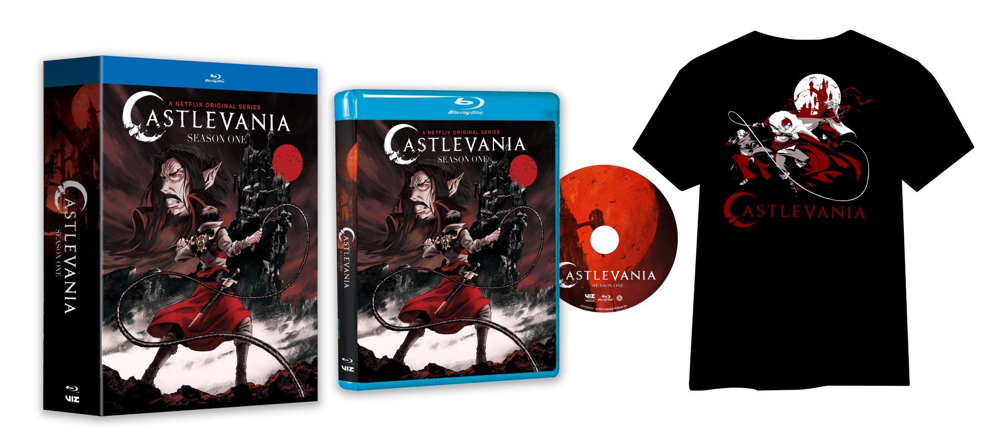 Castlevania Season 1 (BD) (T-Shirt w/ purchase) [Blu-ray]