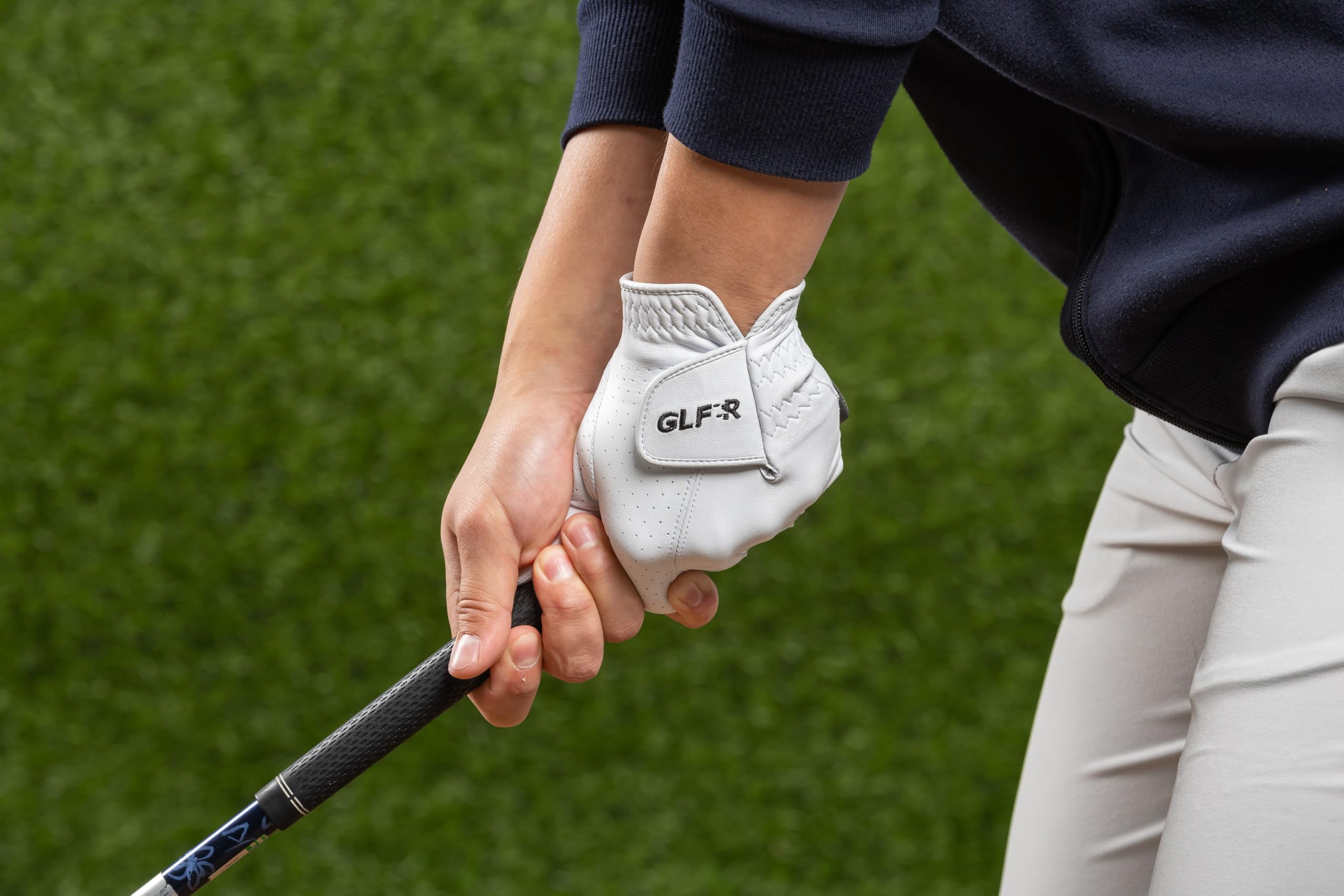 Guantes de golf de cuero Cabretta de primera calidad, sensación de agarre sedoso, tacto suave (19)