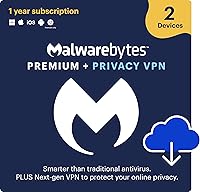 Vista 8 de Malwarebytes Premium 1 Year, 5 Device Windows, Mac OS, Android, Apple iOS, Chrome [Online Code]
