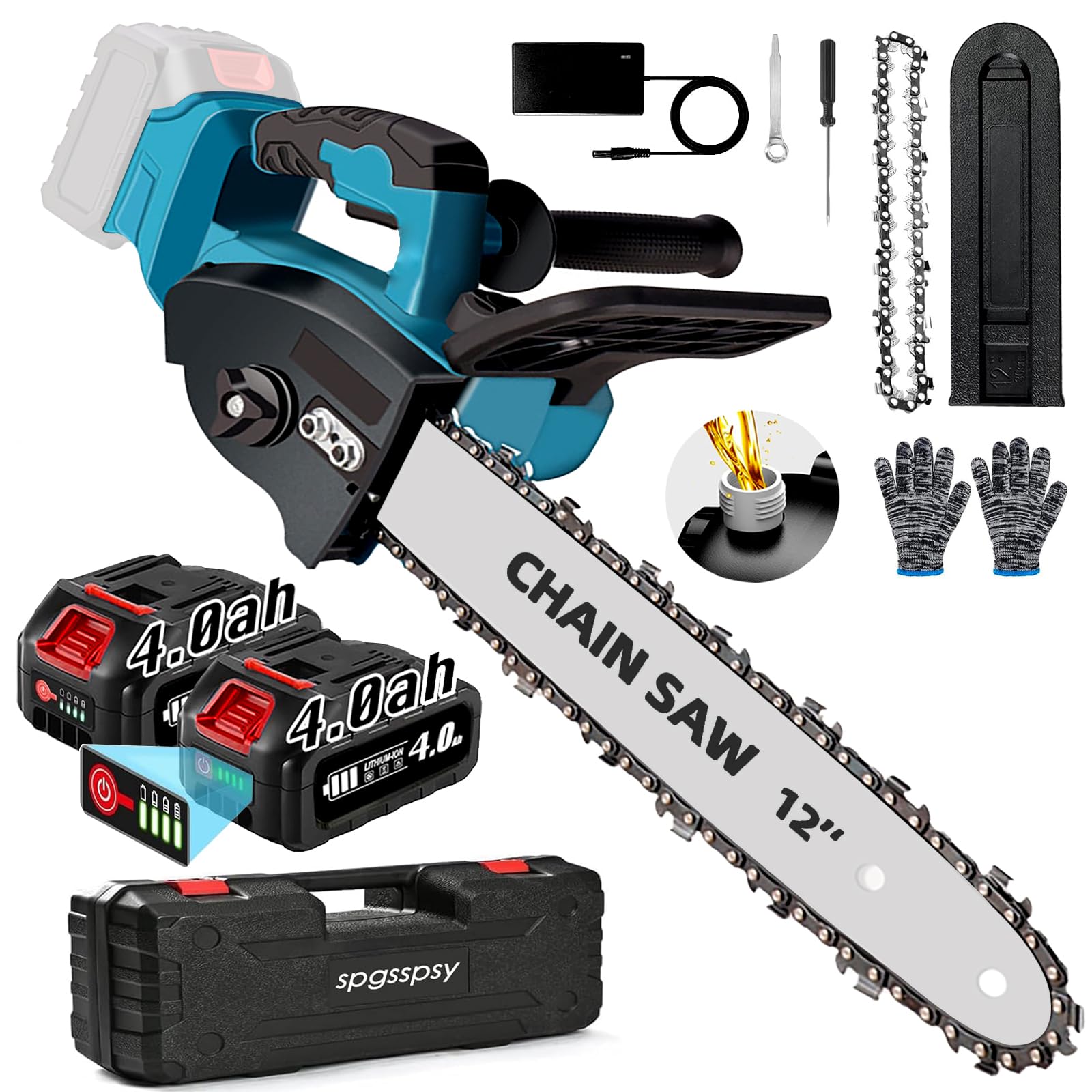 Amazon | 2025年最新型 チェーンソー 充電式 强力ブラシレス 切断径