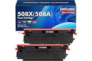 Genuine Replacement for 508X 508A Black Toner Cartridges