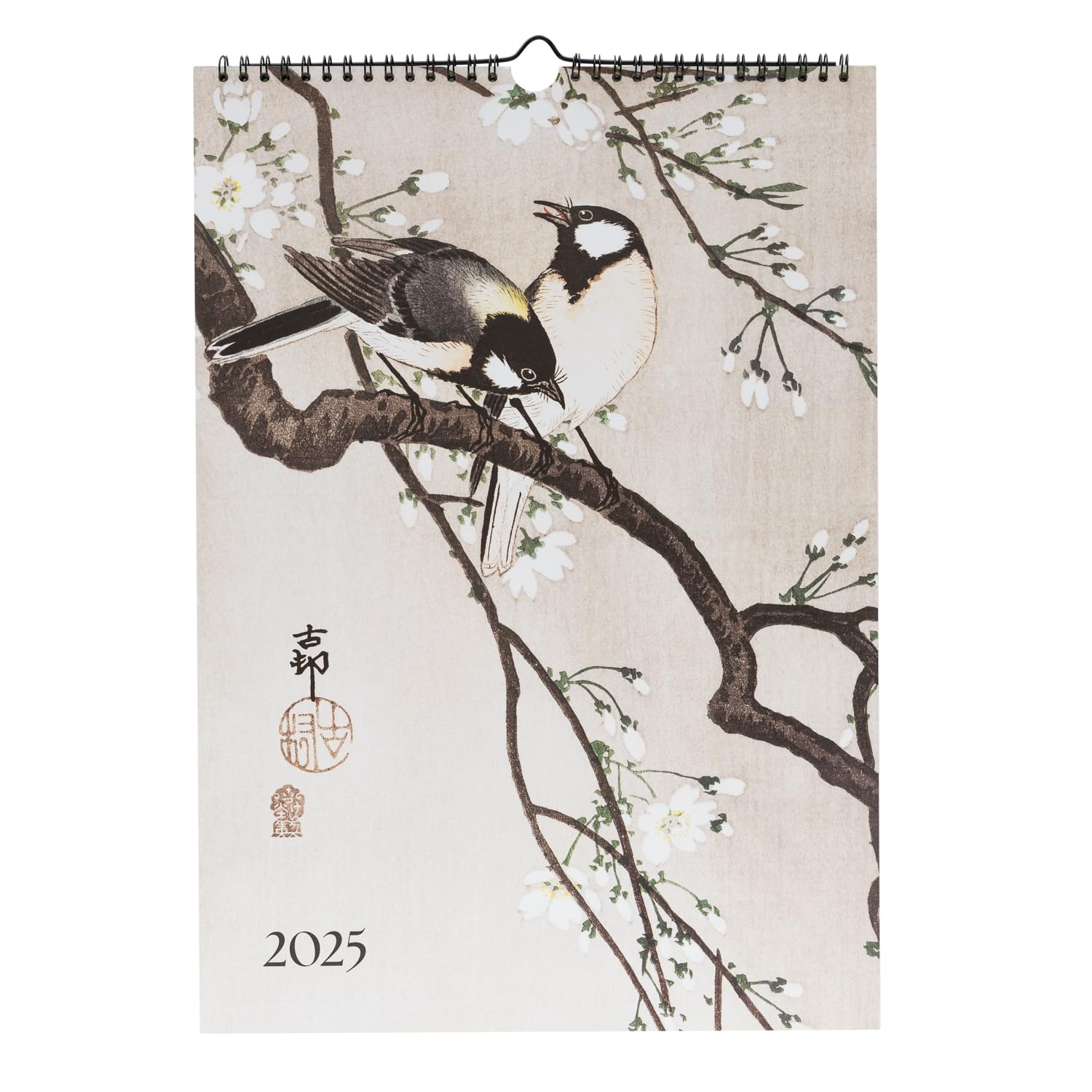 Kokonote Calendario 2025 pared A3 Zen Blossom - Calendario pared grande, Planificador mensual: Con Ilustraciones a todo color (29,7x42 cm) : Decoración hogar The Forest Stewardship Council
