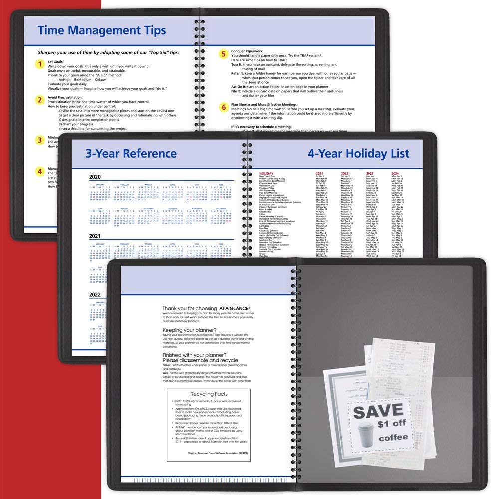 AT-A-GLANCE 2021 Weekly & Monthly Appointment Book & Planner , 8 - View #5