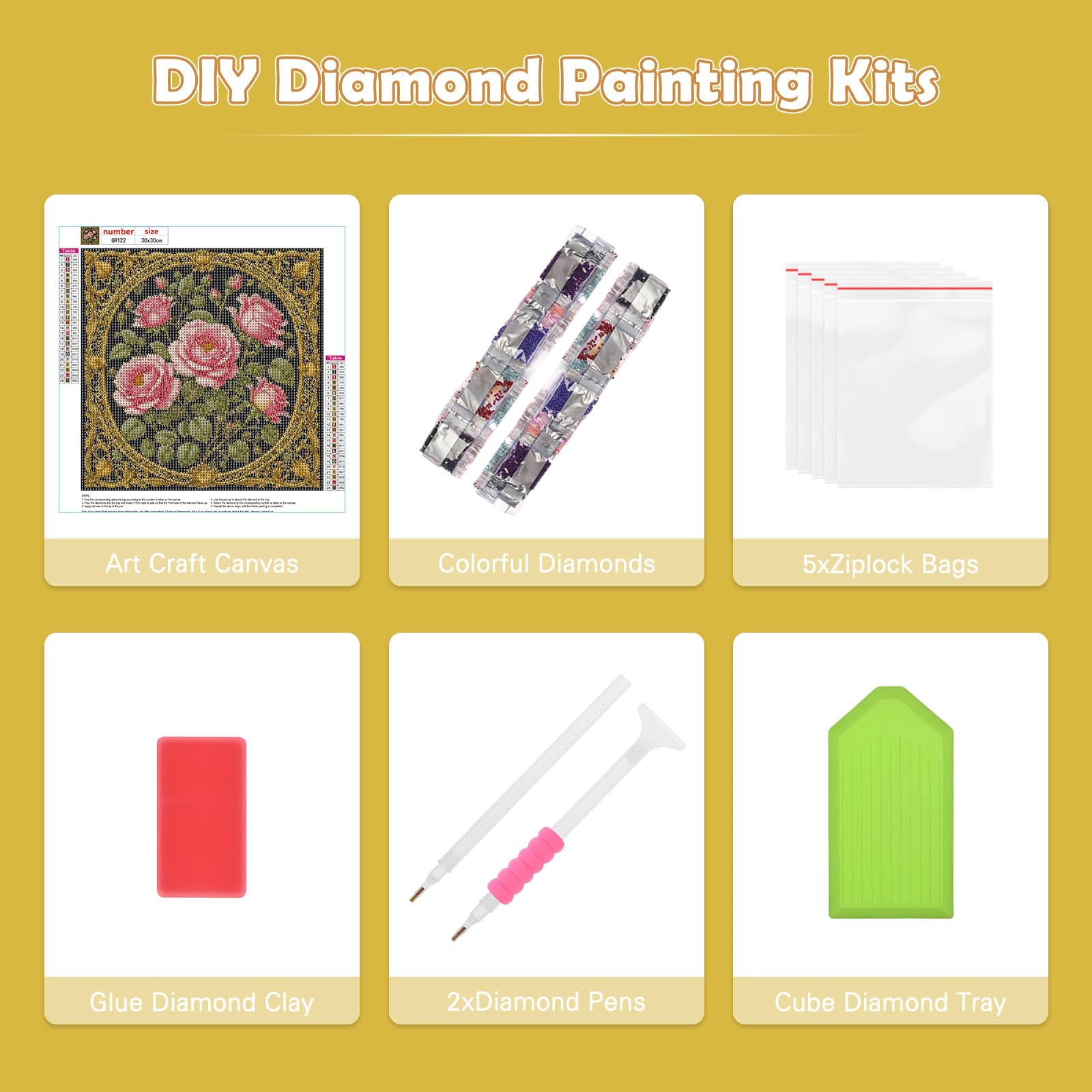 Diamond Painting Pas Cher Jawecci Chat Diamond Painting Pour Adulte Débutant, Complet Broderie Diamant Chat