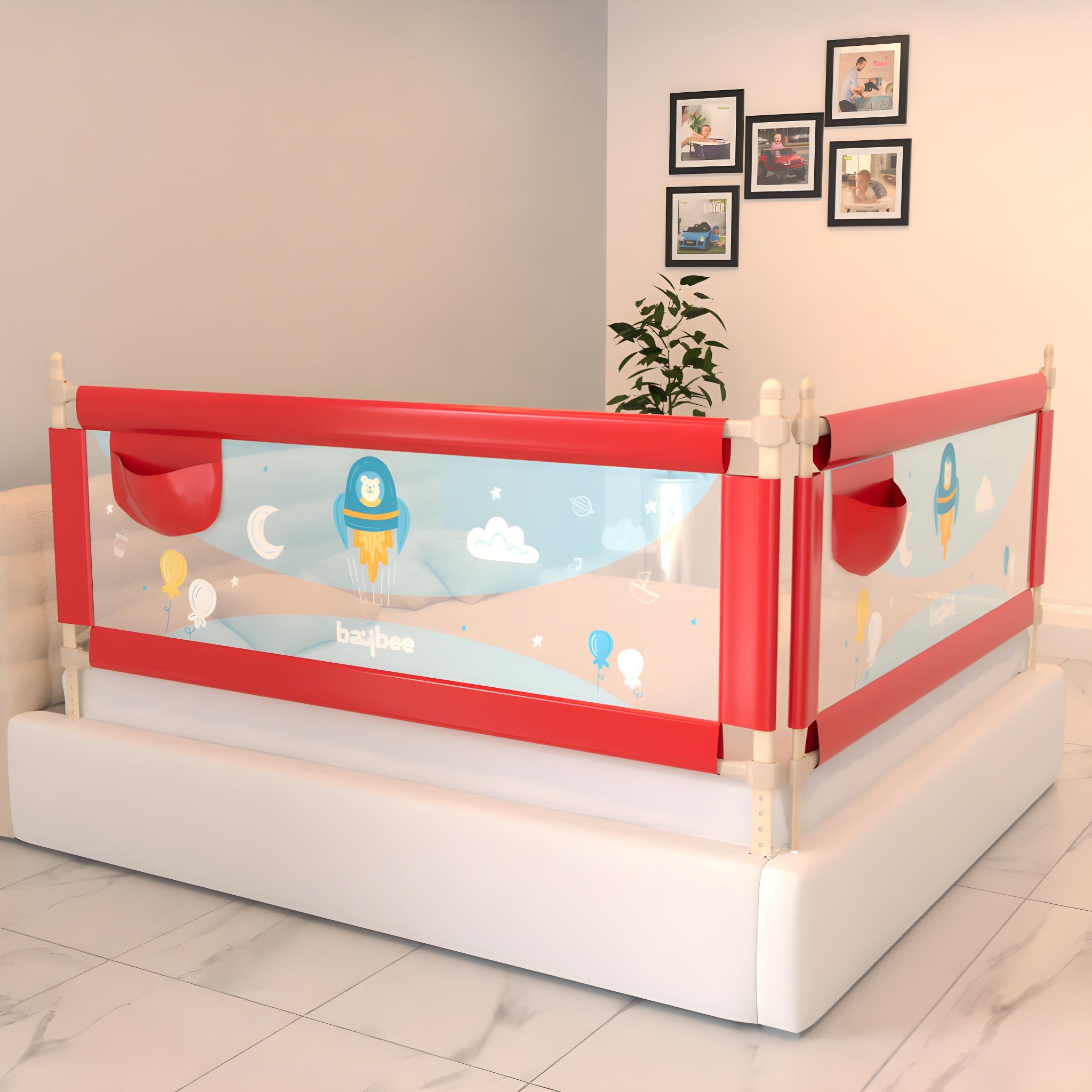 Baby Bed Rail Guard - Safe Sleep for Toddlers -31