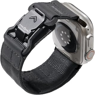 bitplay Apple Watch Band – Magnetic Fidlock Buckle, Reinforced Fabric Strap with Hypalon Layer, Compatible with Apple Watch 38mm to 49mm (Ultra/Series 1–10/ SE)