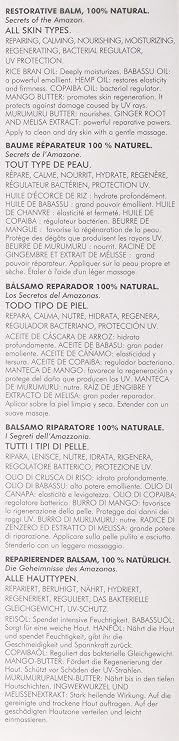 Casmara Multifunctional Restorative Balm 100% Natural 50 ml Repair Calm Moisturize UV Protect