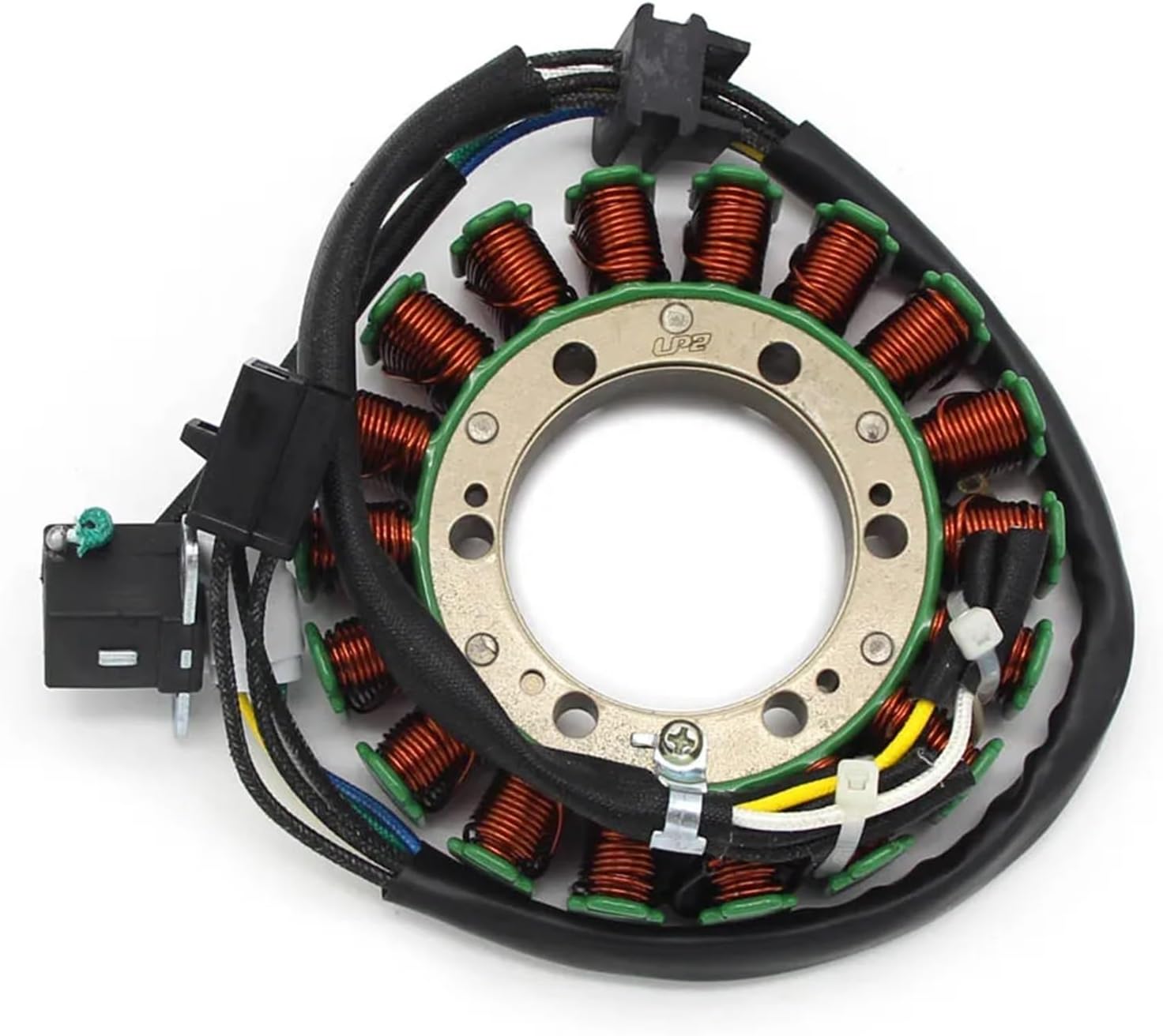 Motorcycle Ignition Coil Stator Compatible With Compatible With Suzuki LTA400 Eiger Auto 2WD LTA400 Eiger Auto 4WD LTF400 Eiger 2WD OEM:32102-38F01 Parts