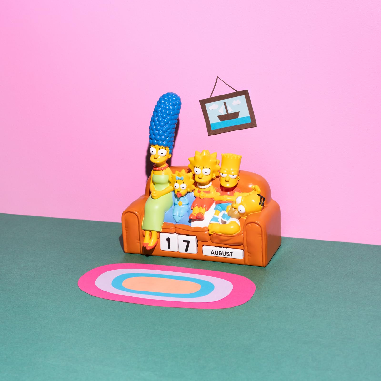 Grupo Erik Perpetual Calendar - The Simpsons Gifts | Desk Calendar, Home Office Desk Accessories, Home Decor Accessories | The Simpsons Merchandise