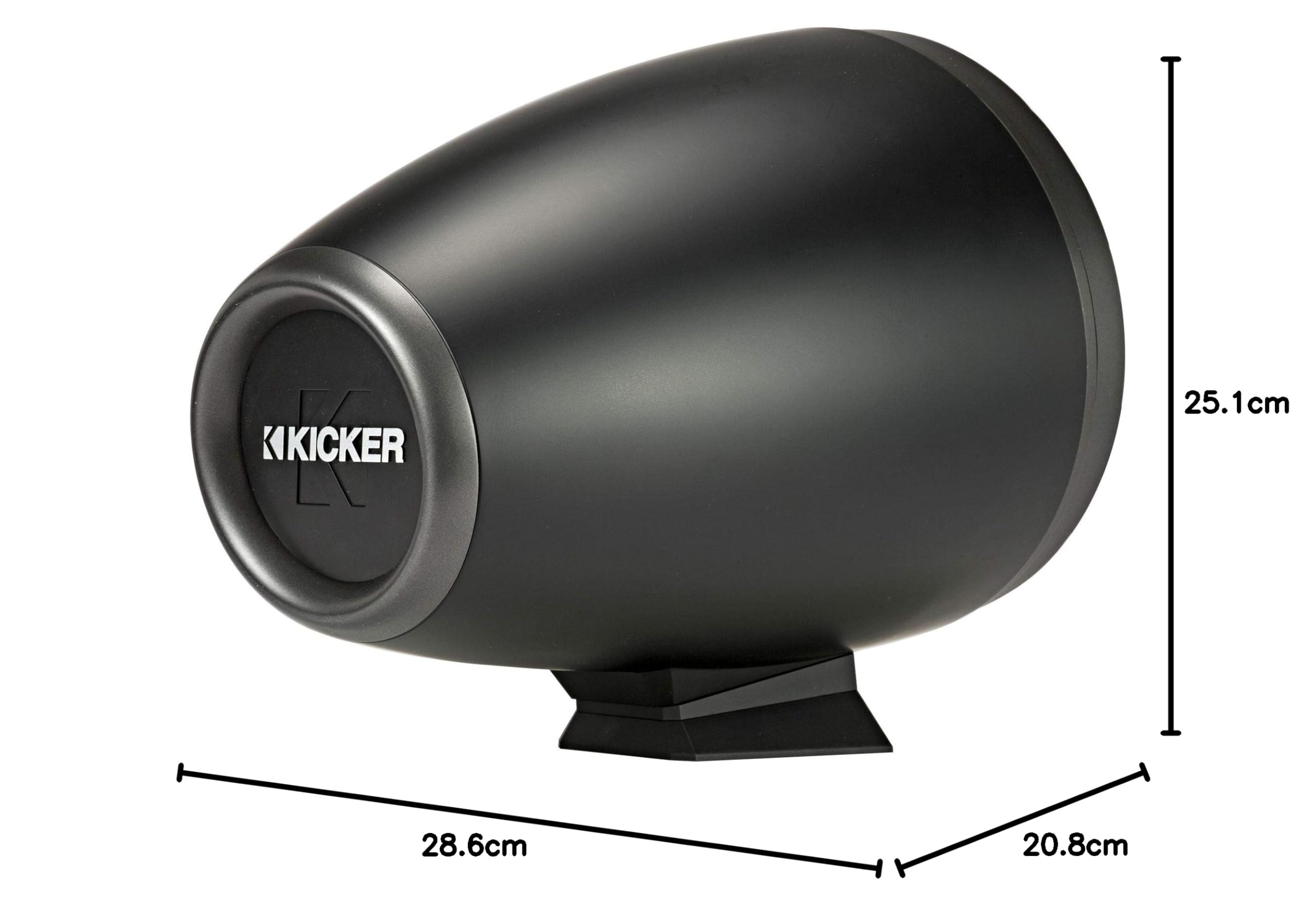 KICKER ALTAVOCES Wake 8" Carbon Base