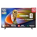 Toshiba 139 cm (55 Inches) 4K Ultra HD Smart QLED TV | Dolby Vision Atmos, HDR10+ | 144 Hz Panel | 24W Powerful Speaker | REGZA Engine ZRi | Voice Control | VIDAA OS | 55Z570RP (Black) (55Z570RP) gallery image