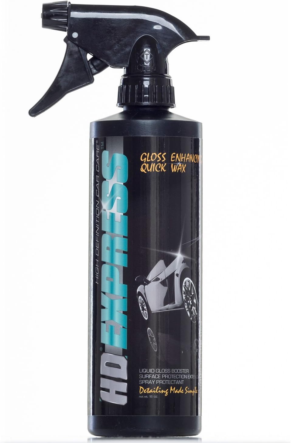 HD Express Quick Detailer Spray - 16 oz - Made in USA | All Natural | No Harmful Chemicals